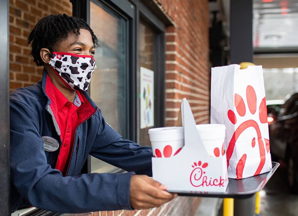 Behind the scenes of the ChickfilA Drive Thru ChickfilA